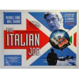 THE ITALIAN JOB (1969) - 1999 Release - UK Quad Film Poster - 30th Anniversary - Unique British