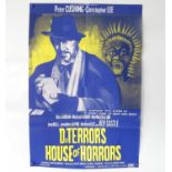 DR. TERROR'S HOUSE OF HORRORS (1970's Release) - British One Sheet Movie Poster (AMICUS - One of the