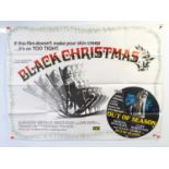 BLACK CHRISTMAS (1974) - a UK quad poster - folded (1 in lot)