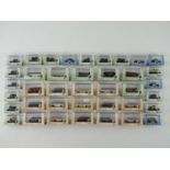 A large quantity of N scale cars, vans, buses, lorries etc. by OXFORD DIECAST - VG/E in G/VG