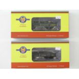 A pair of OXFORD RAIL OO gauge Adams Radial steam tank locomotives both in Southern green liveries -