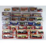 A group of OO scale lorries, buses etc., from the CORGI Trackside and OOC ranges - VG/E in G/VG