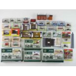 A large quantity of N gauge kits, cars and resin buildings by RATIO, GRAHAM FARISH, OXFORD DIECAST