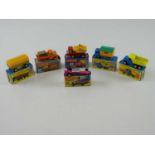 A group of MATCHBOX Superfast series diecast cars/trucks, circa 1971/1972 model year, comprising