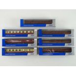 A group of DAPOL OO gauge Stanier coaches in LMS and BR liveries - VG/E in G boxes (7)