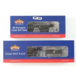 A pair of BACHMANN OO gauge steam locomotives comprising a class 3MT tank together with a class 5MT,