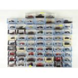 A large quantity of OO scale cars, vans etc. by OXFORD DIECAST - VG/E in G/VG boxes (66)