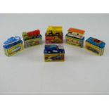 A group of MATCHBOX Superfast series diecast cars/trucks, circa 1971/1972 model year, comprising