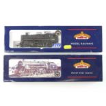 A pair of BACHMANN OO gauge steam locomotives comprising a class 4MT (DCC fitted) together with a