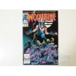 WOLVERINE #1 - (1988 - MARVEL) - First appearance of Wolverine (as "Patch" ) in an ongoing solo