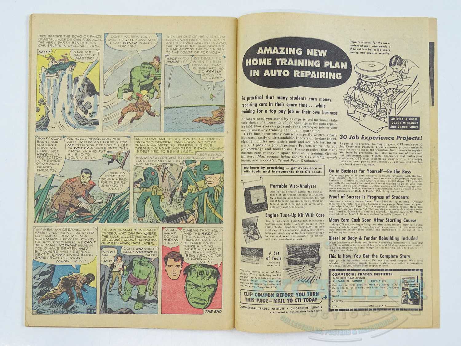 INCREDIBLE HULK #5 (1963 - MARVEL) - First appearances Tyrannus - Jack Kirby cover & interior - Bild 25 aus 31