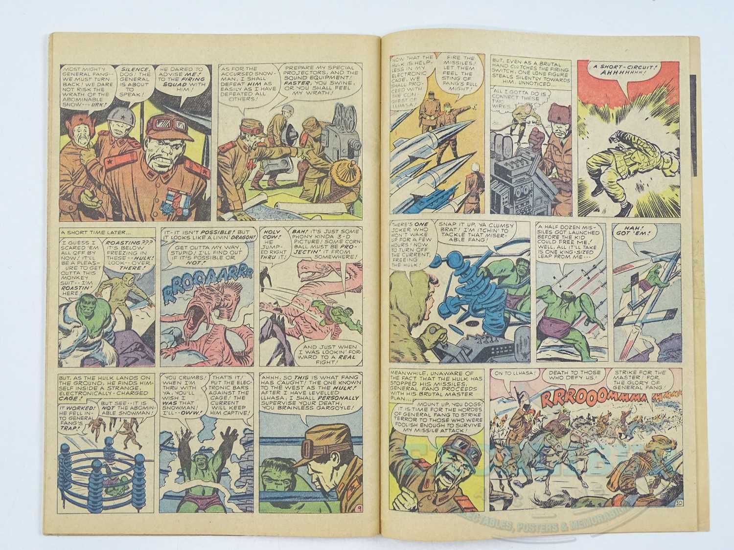 INCREDIBLE HULK #5 (1963 - MARVEL) - First appearances Tyrannus - Jack Kirby cover & interior - Bild 23 aus 31