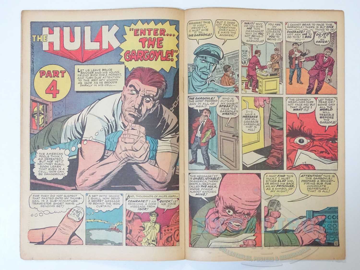 INCREDIBLE HULK #1 (1962 - MARVEL) - Origin and First appearance of the Hulk + Second only in - Bild 20 aus 36