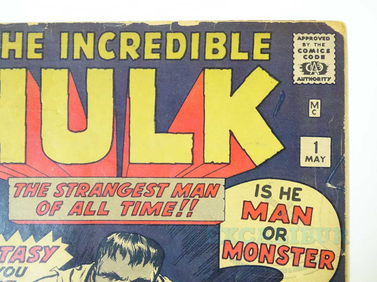 INCREDIBLE HULK #1 (1962 - MARVEL) - Origin and First appearance of the Hulk + Second only in - Bild 3 aus 36