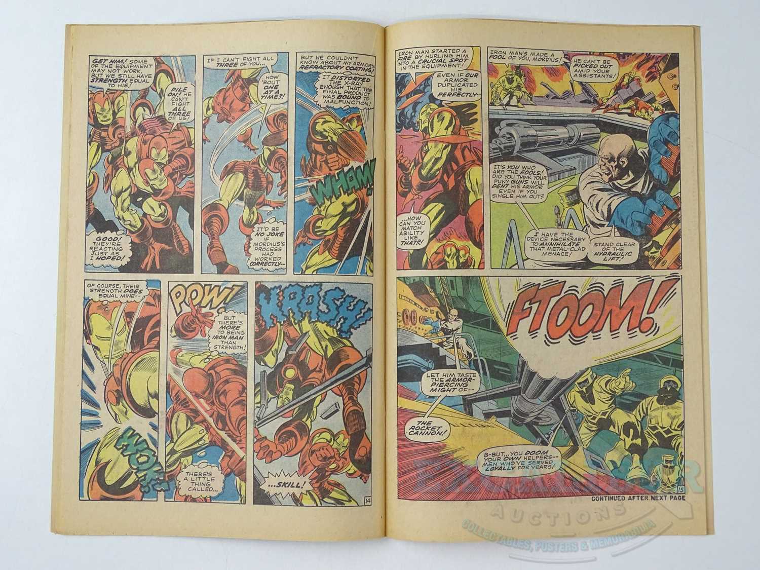 IRON MAN #1 (1968 - MARVEL) - Origin of Iron Man retold - Gene Colan, Johnny Craig cover & - Bild 22 aus 31