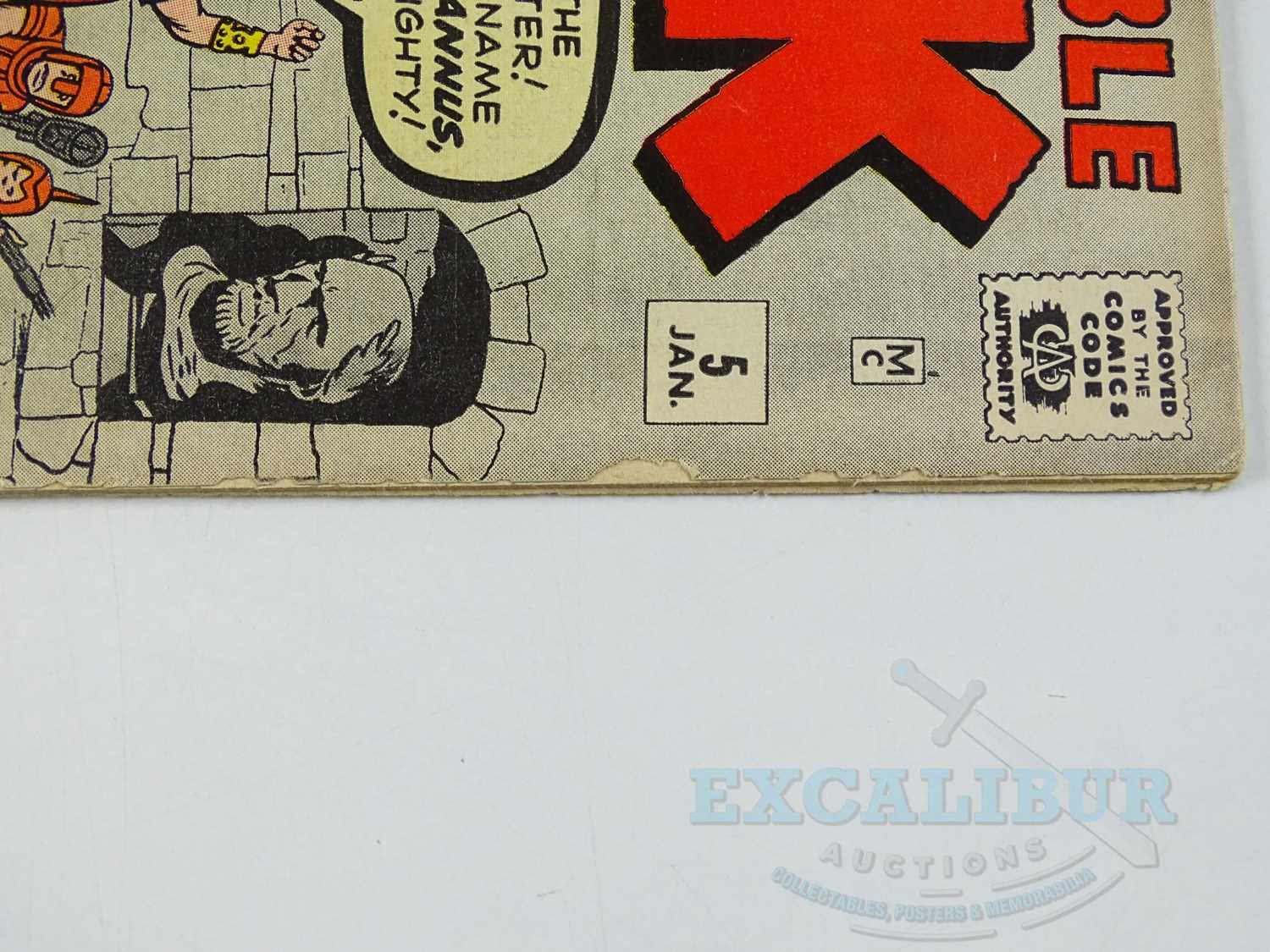 INCREDIBLE HULK #5 (1963 - MARVEL) - First appearances Tyrannus - Jack Kirby cover & interior - Bild 7 aus 31