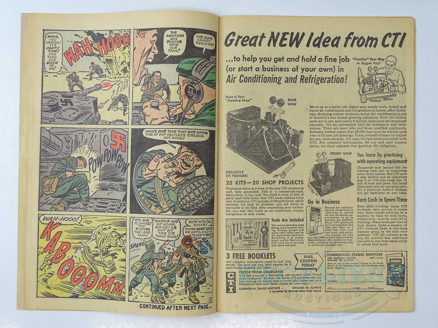 SGT. FURY AND HIS HOWLING COMMANDOS #1 - (1963 - MARVEL) First appearances of Sgt. Nick Fury and his - Bild 12 aus 31