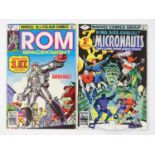 ROM #1 & MICRONAUTS ANNUAL #1 - (1979 - MARVEL - US Price & UK Price Variant) Includes Origin and