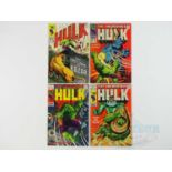 INCREDIBLE HULK #109, 110, 111, 113 (4 in Lot) - (1968/69 - MARVEL - US Price & UK Cover Price) -