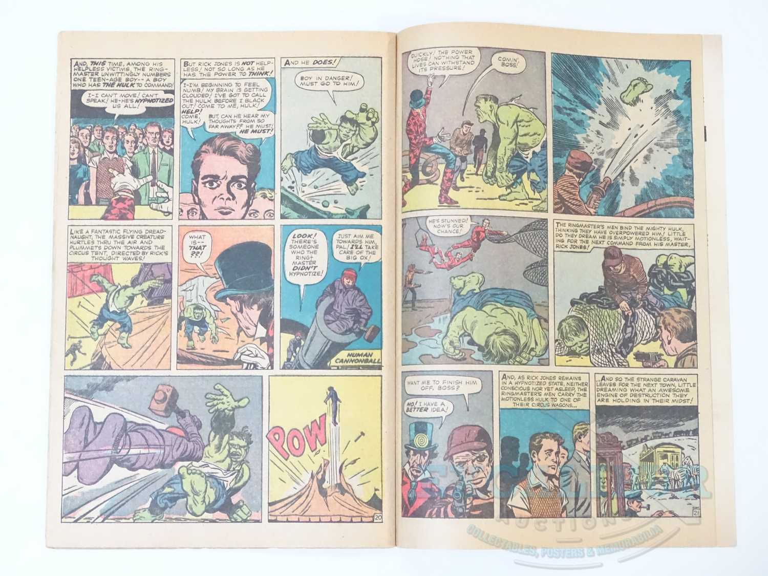 INCREDIBLE HULK #3 (1962 - MARVEL) - Third appearance of the Hulk + First appearance Ringmaster - Bild 21 aus 32