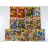 MIGHTY THOR LOT (13 in Lot) - (1968/71 - MARVEL - US Price & UK Price Variant) - Includes Issues #