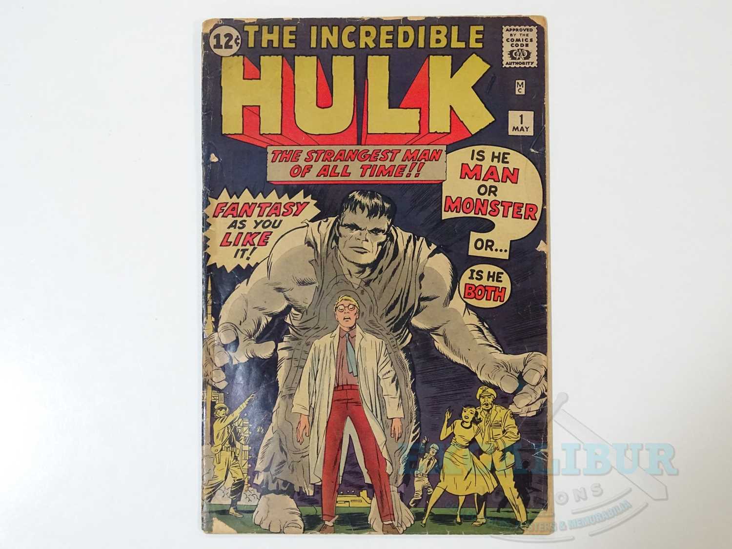 INCREDIBLE HULK #1 (1962 - MARVEL) - Origin and First appearance of the Hulk + Second only in