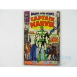 MARVEL SUPER HEROES: CAPTAIN MARVEL #12 (1967 - MARVEL - UK Cover Price) - Origin and first