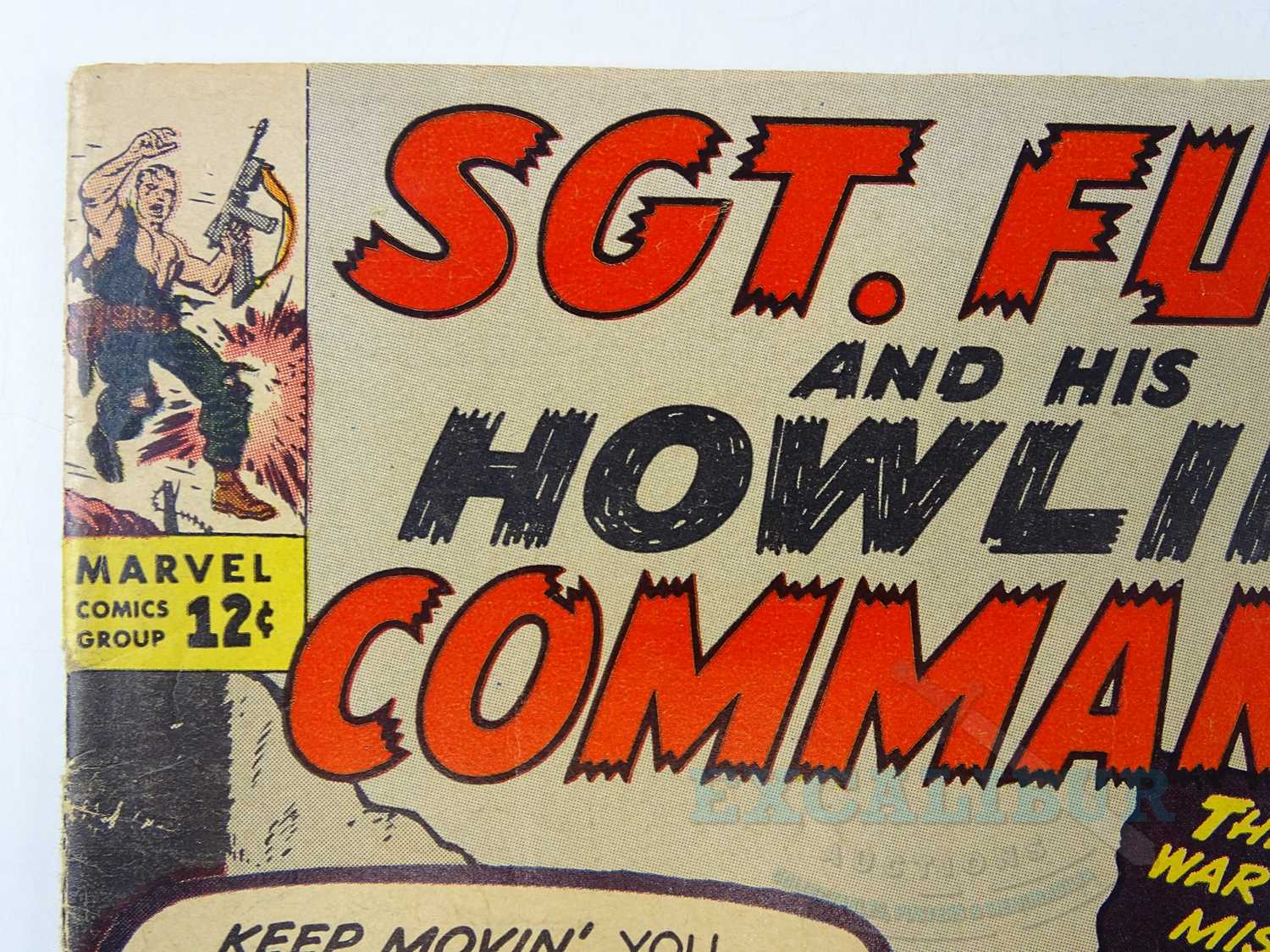 SGT. FURY AND HIS HOWLING COMMANDOS #1 - (1963 - MARVEL) First appearances of Sgt. Nick Fury and his - Bild 2 aus 31