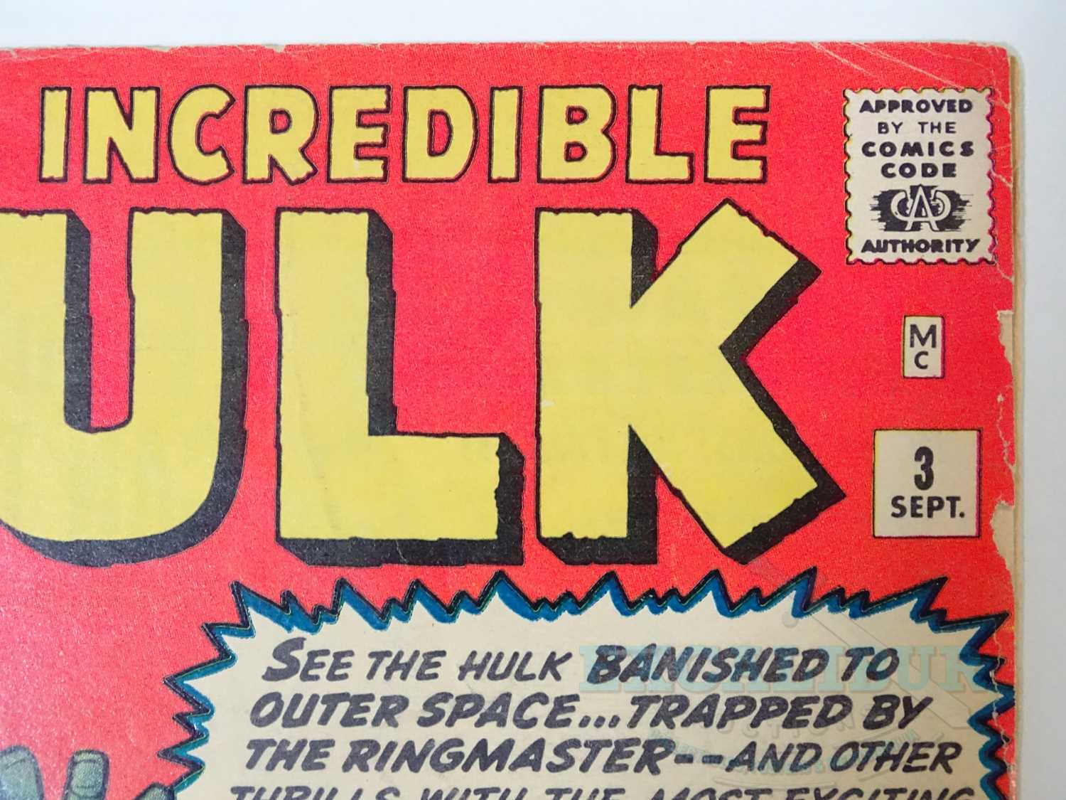 INCREDIBLE HULK #3 (1962 - MARVEL) - Third appearance of the Hulk + First appearance Ringmaster - Bild 3 aus 32
