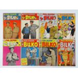 PHIL SILVERS: SGT. BILKO #11, 13, 14, 15, 16, 18 (8 in Lot) - (1959/60 - DC - US Price & UK Cover