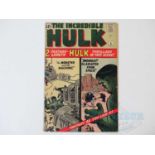 INCREDIBLE HULK #4 (1962 - MARVEL) - Origin retold - Jack Kirby cover & interior art - Flat/Unfolded