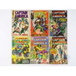 CAPTAIN AMERICA #104, 118, 120, 128, 130, 131 (6 in Lot) - (1968/70 - MARVEL) - Includes Second