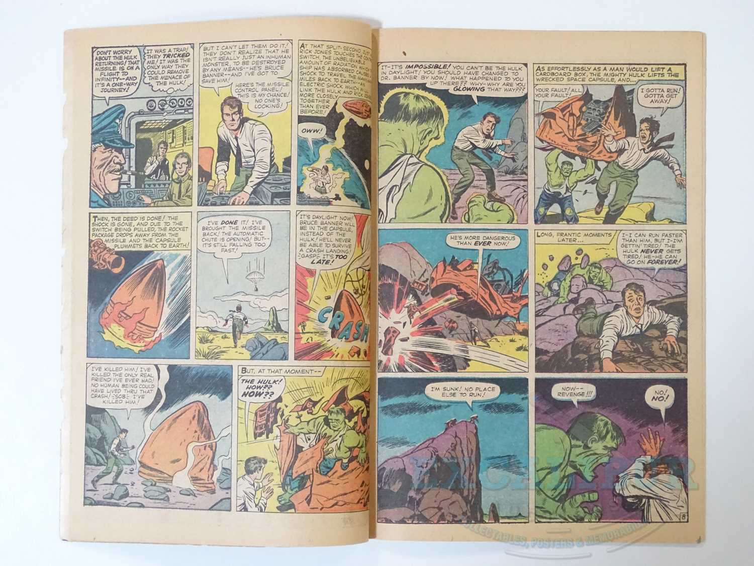 INCREDIBLE HULK #3 (1962 - MARVEL) - Third appearance of the Hulk + First appearance Ringmaster - Bild 10 aus 32