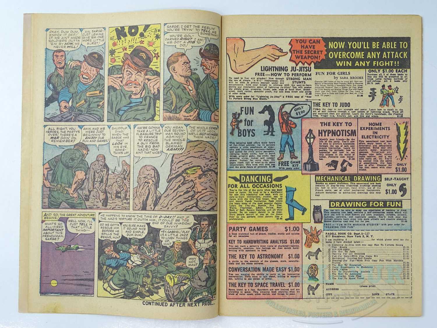 SGT. FURY AND HIS HOWLING COMMANDOS #1 - (1963 - MARVEL) First appearances of Sgt. Nick Fury and his - Bild 9 aus 31