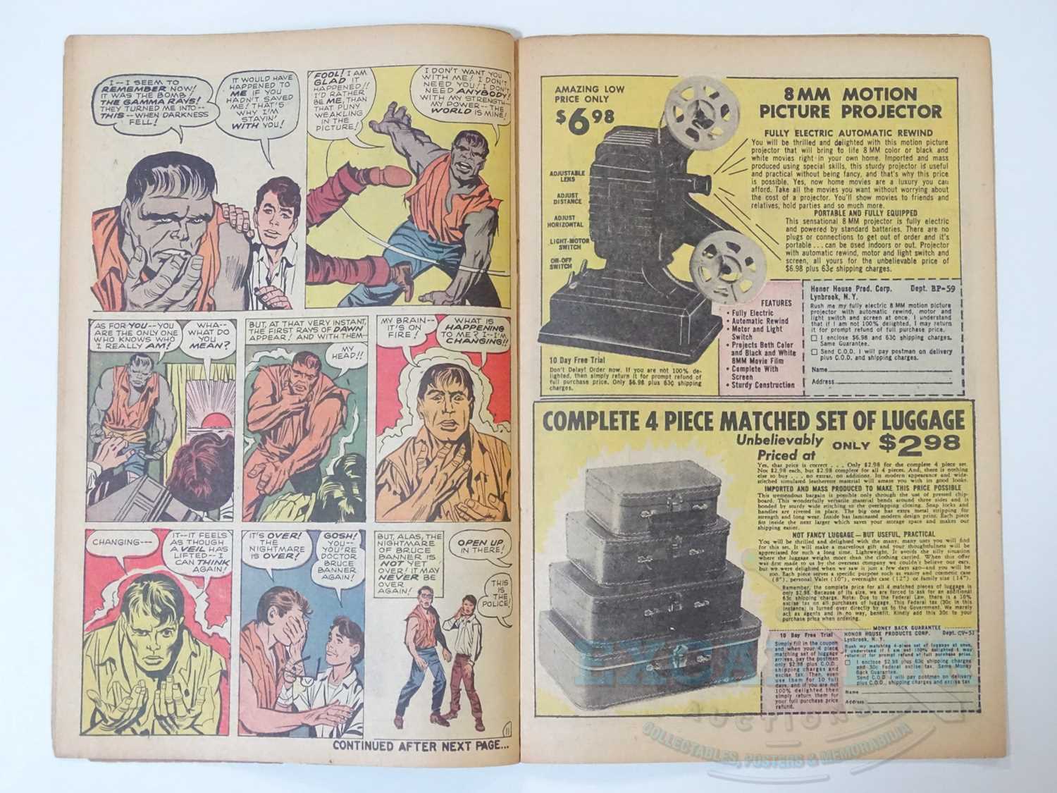 INCREDIBLE HULK #1 (1962 - MARVEL) - Origin and First appearance of the Hulk + Second only in - Bild 15 aus 36