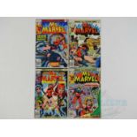 MS. MARVEL #16, 17, 18, 19 - (4 in Lot) - (1978 - MARVEL - UK Price Variant) - Includes First,