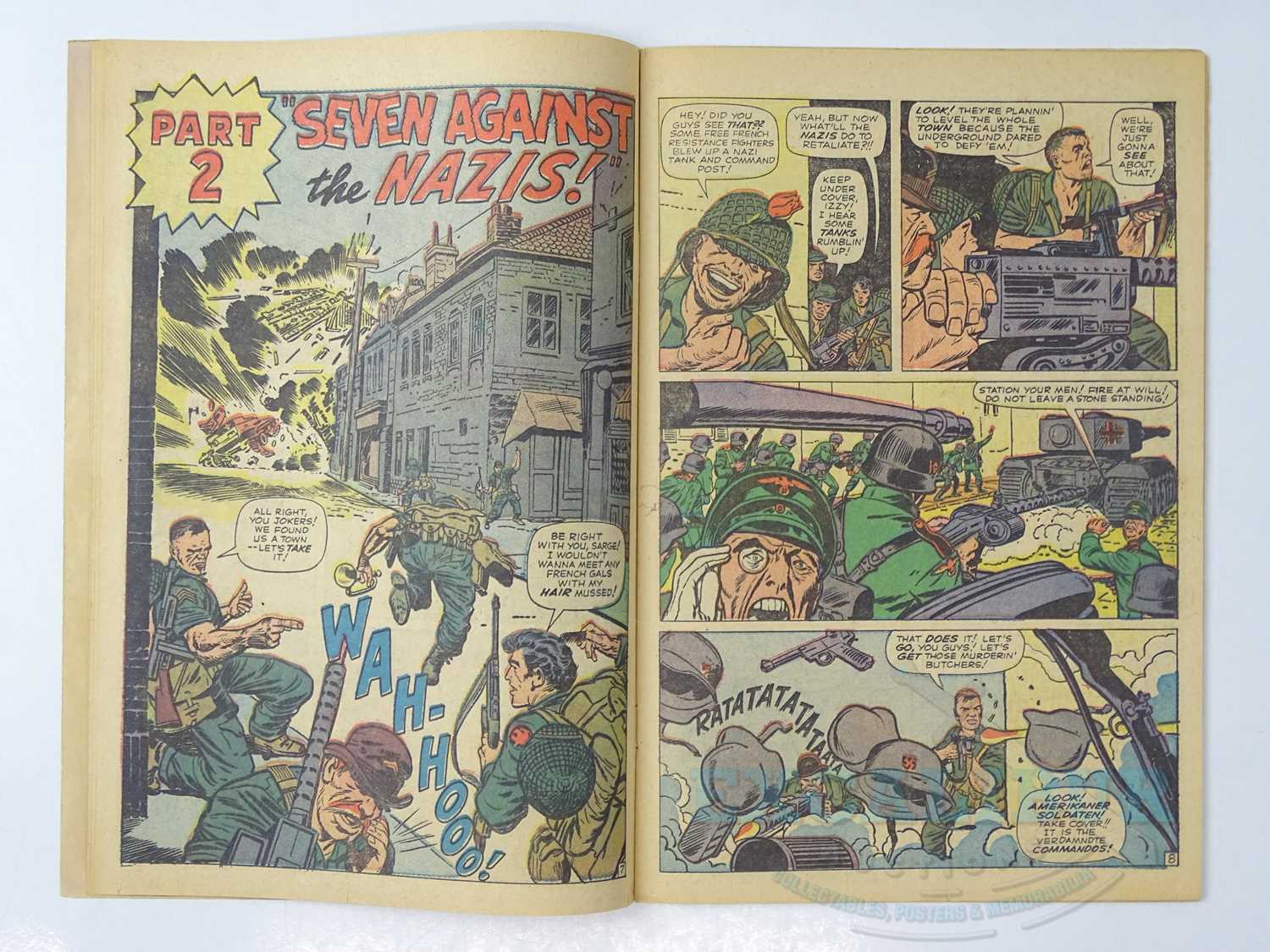 SGT. FURY AND HIS HOWLING COMMANDOS #1 - (1963 - MARVEL) First appearances of Sgt. Nick Fury and his - Bild 11 aus 31