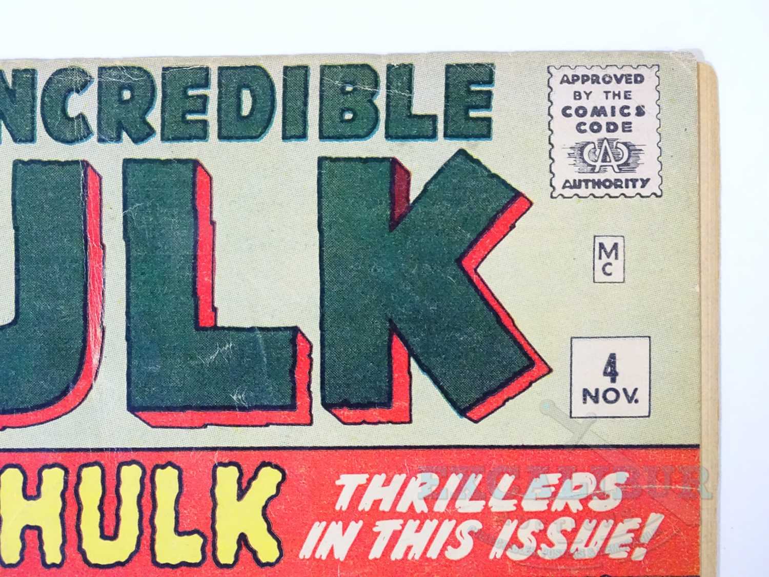 INCREDIBLE HULK #4 (1962 - MARVEL) - Origin retold - Jack Kirby cover & interior art - Flat/Unfolded - Bild 3 aus 33