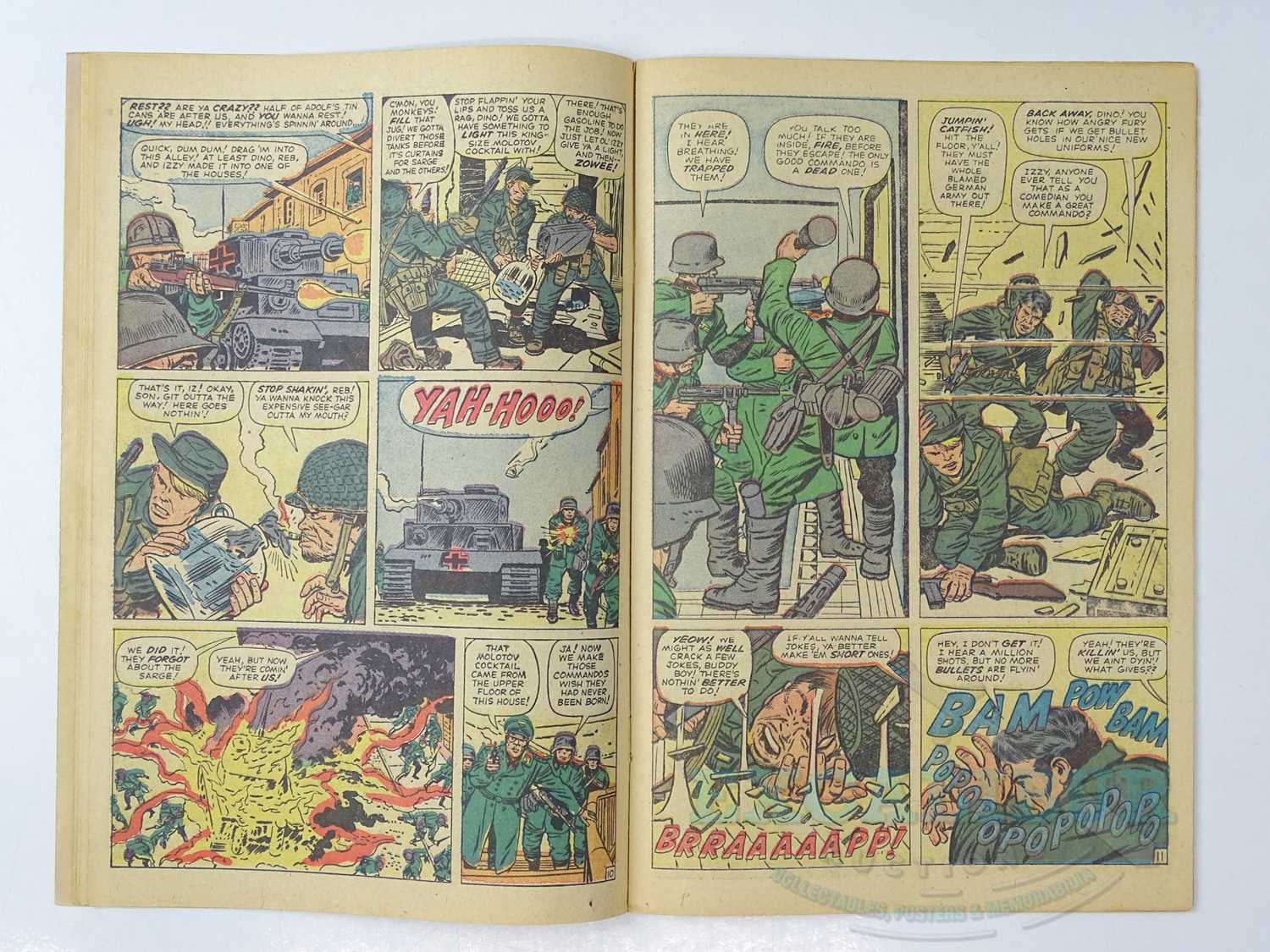 SGT. FURY AND HIS HOWLING COMMANDOS #1 - (1963 - MARVEL) First appearances of Sgt. Nick Fury and his - Bild 13 aus 31