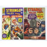 STRANGE TALES #133 & 143 (2 in Lot) - (1965/66 - MARVEL - US Price & UK Price Variant) - Includes