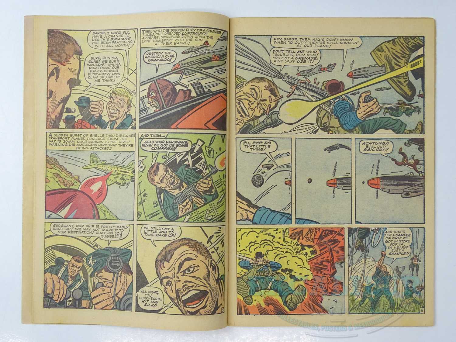 SGT. FURY AND HIS HOWLING COMMANDOS #1 - (1963 - MARVEL) First appearances of Sgt. Nick Fury and his - Bild 10 aus 31