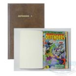 DEFENDERS LOT - (1976/77) - A bound edition 'DEFENDERS 5' containing the following original issues -