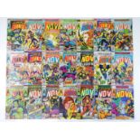 NOVA LOT (21 in Lot) - (1976/79 - MARVEL - UK Price Variant) - Issues #1, 2, 3, 4, 5, 6, 7, 8, 9,