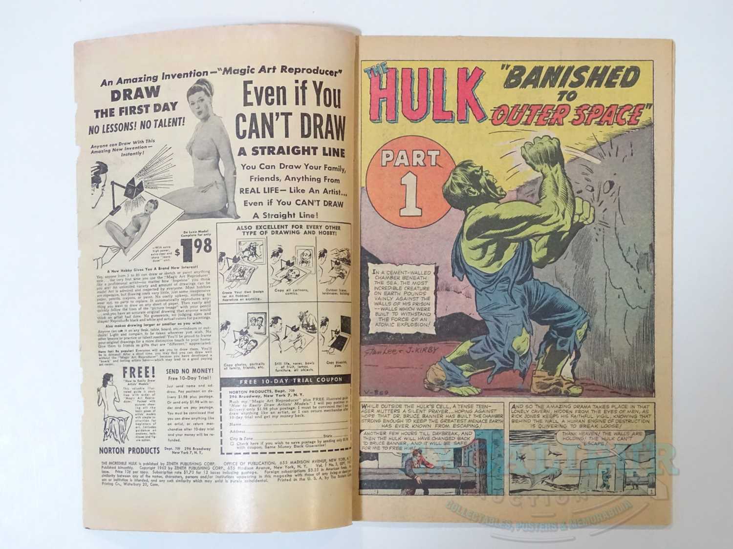 INCREDIBLE HULK #3 (1962 - MARVEL) - Third appearance of the Hulk + First appearance Ringmaster - Bild 6 aus 32