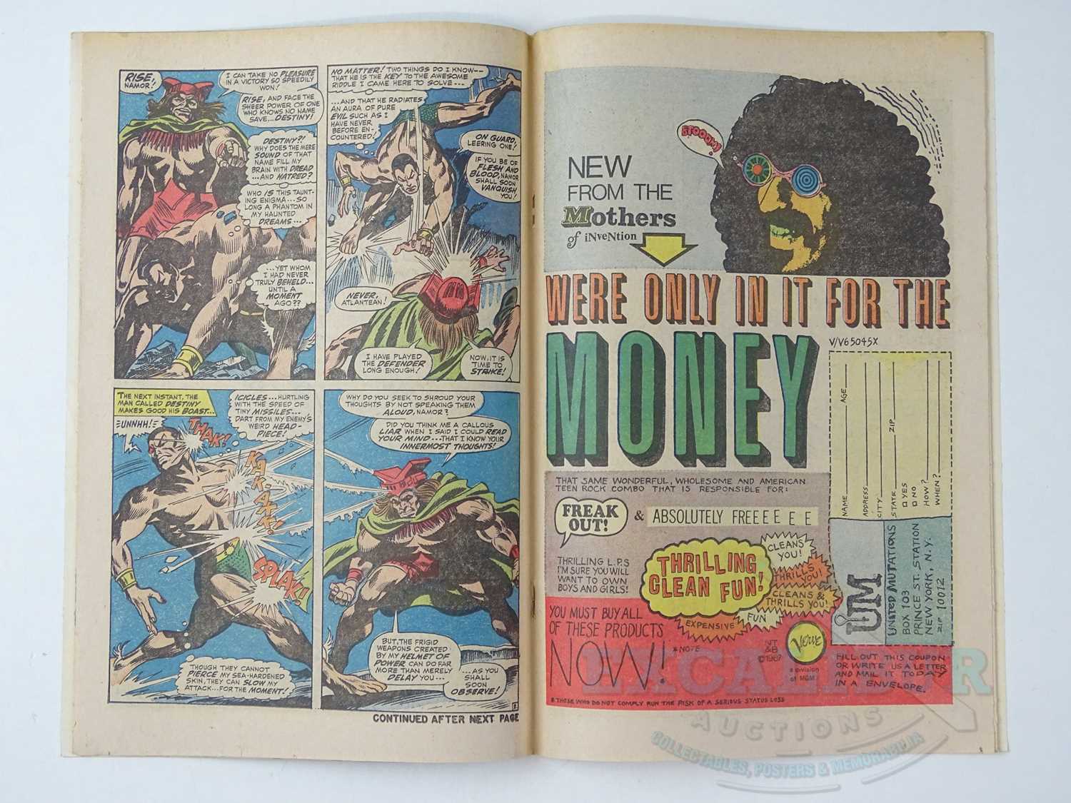 IRON MAN & SUB-MARINER #1 (1968 - MARVEL) - This one-shot featured an Iron Man story continued - Bild 13 aus 17