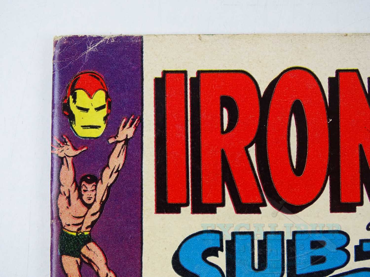 IRON MAN & SUB-MARINER #1 (1968 - MARVEL) - This one-shot featured an Iron Man story continued - Bild 2 aus 17