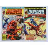 DAREDEVIL #131 & 132 - (2 in Lot) - (1976 - MARVEL - US Price & UK Price Variant) - First & Second