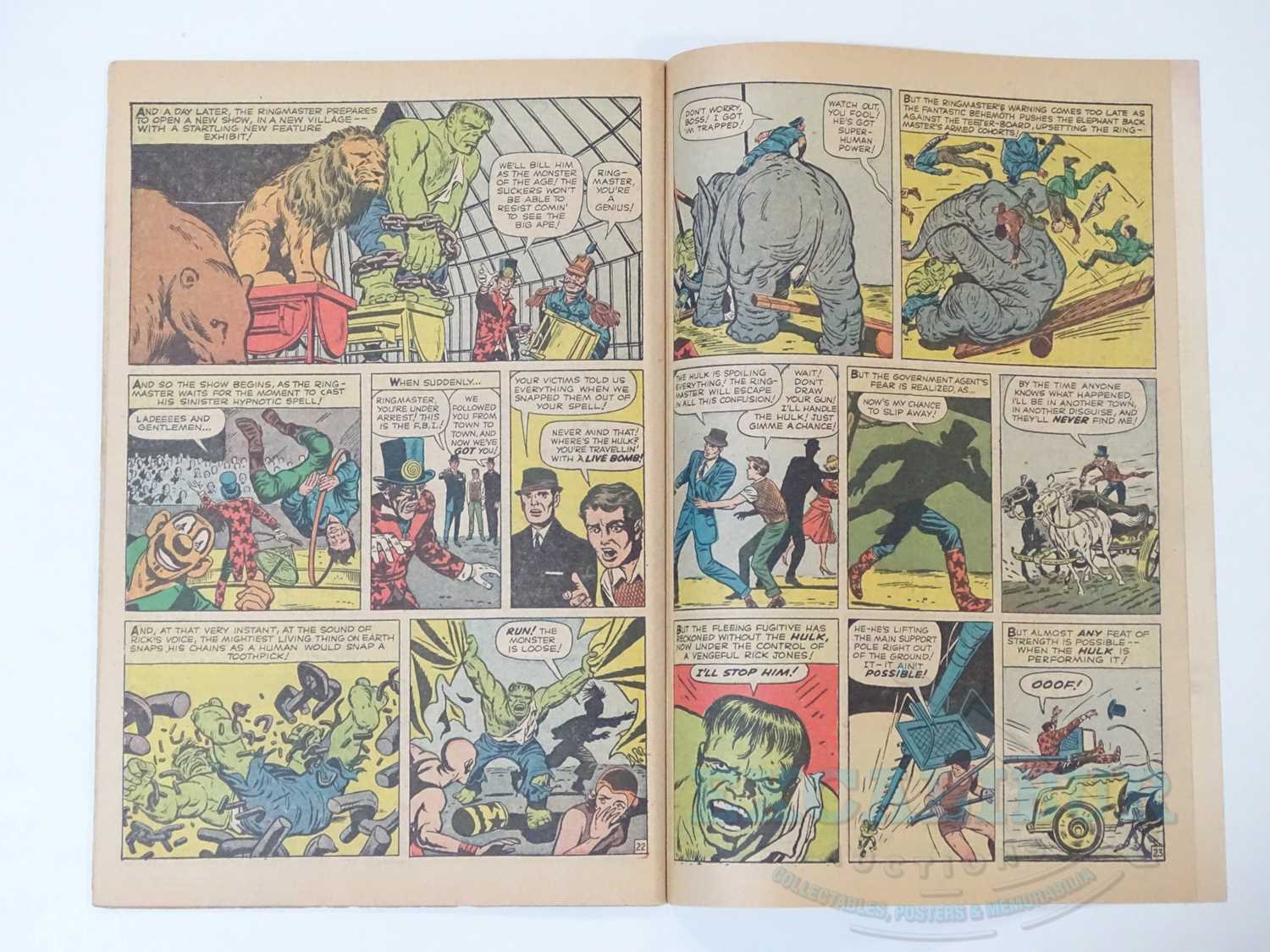 INCREDIBLE HULK #3 (1962 - MARVEL) - Third appearance of the Hulk + First appearance Ringmaster - Bild 22 aus 32