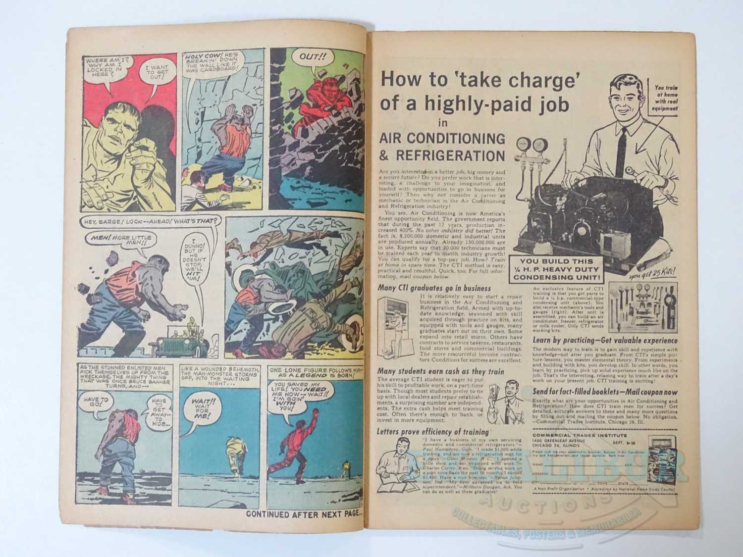 INCREDIBLE HULK #1 (1962 - MARVEL) - Origin and First appearance of the Hulk + Second only in - Bild 12 aus 36