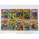 INCREDIBLE HULK LOT (10 in Lot) - (1968/70 - MARVEL - US Price & UK Price Variant) Includes